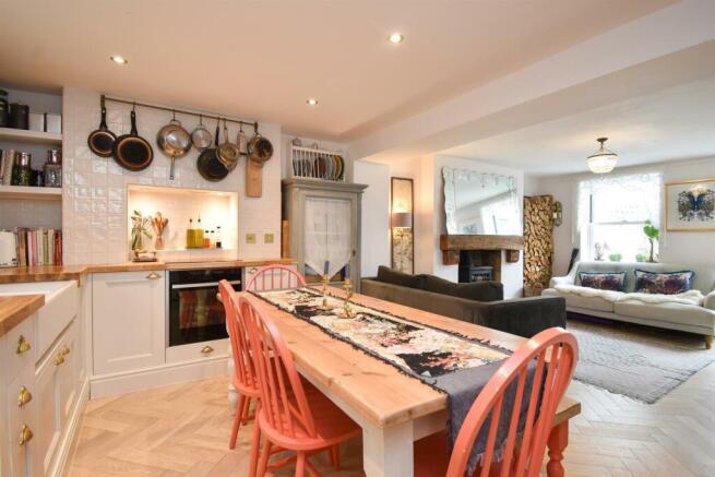 Open plan living space