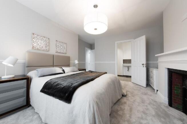 Bedroom to bath