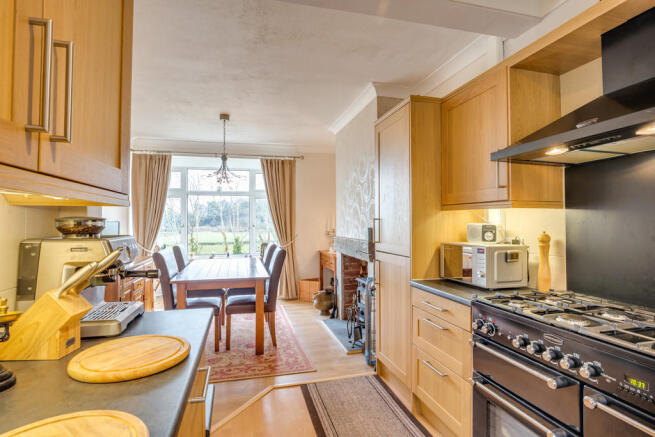 Kitchen through t...