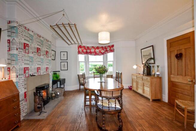 The dining room