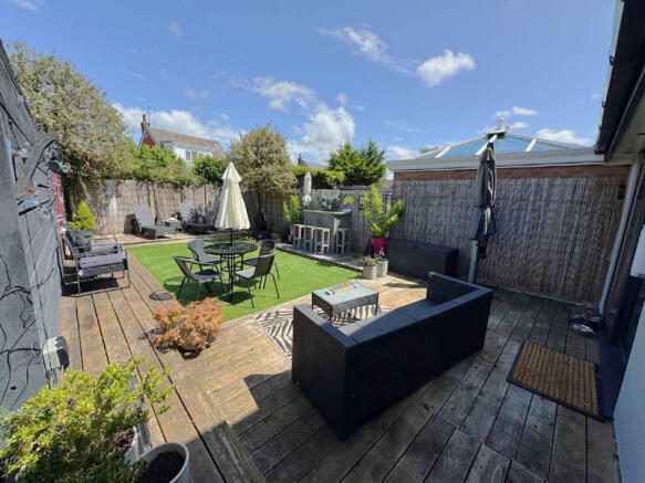 Rear of Property