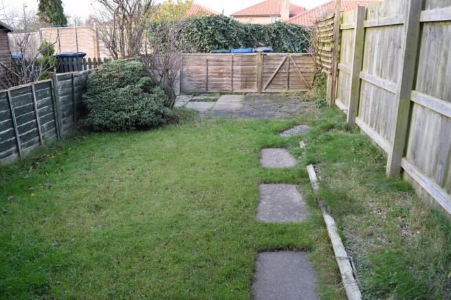 Rear garden