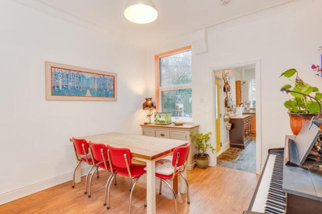 KITCHEN, DINER AND LIVING ROOM