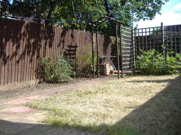 Rear garden