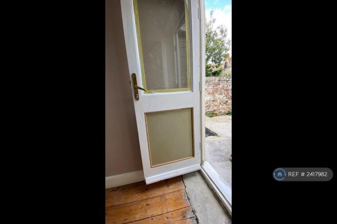 Back Door To Courtyard