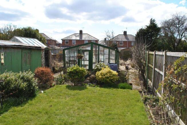 Rear garden