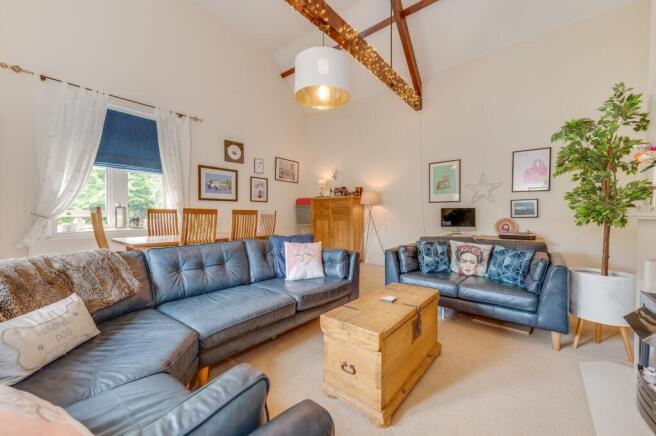 KITCHEN, DINER AND LIVING ROOM