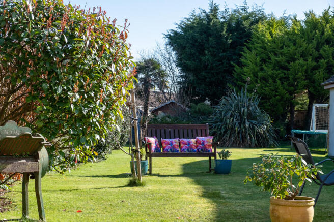 Rear garden