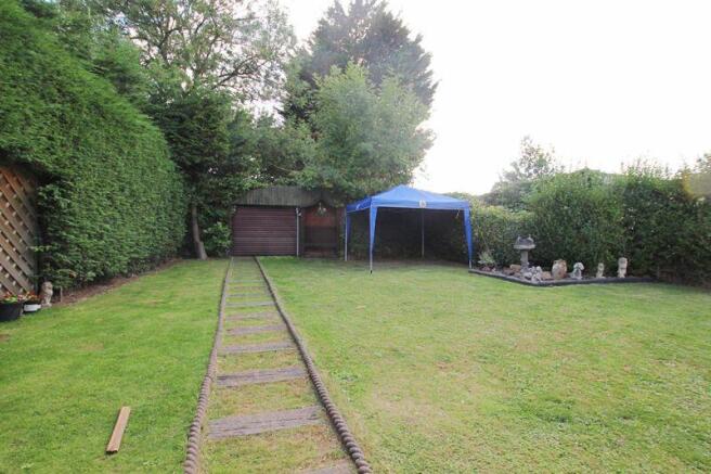 Rear garden