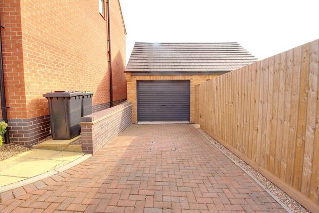 Drive way to Garage