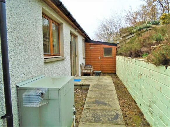 Langridge, Badcaul Rear garden