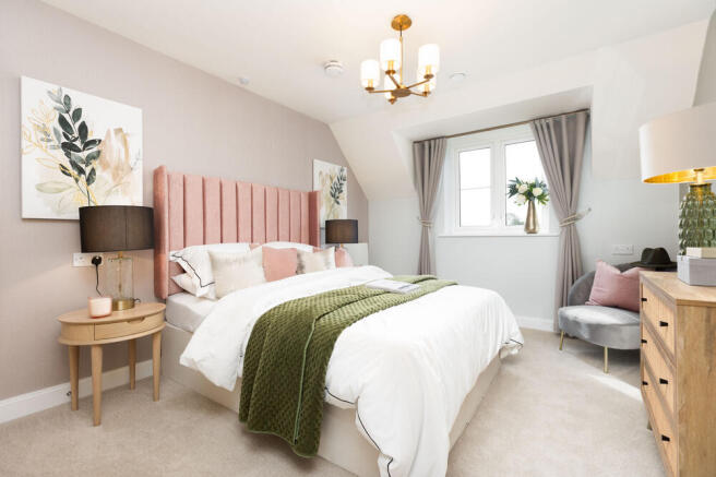 Show home bedroom