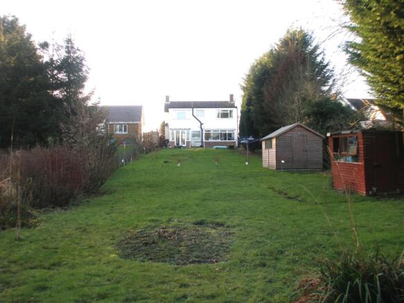 Rear views of the ho
