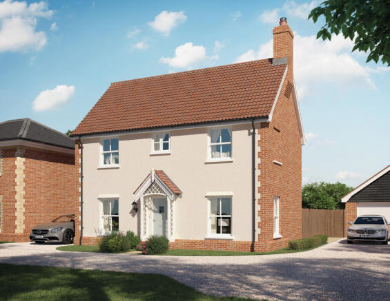 3-bed detached on Queen Elizabeth Way,
Bramford,
Ipswich,
IP8 4GA, £395,000
