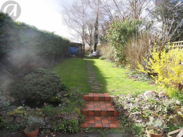 Rear Lawned Garden