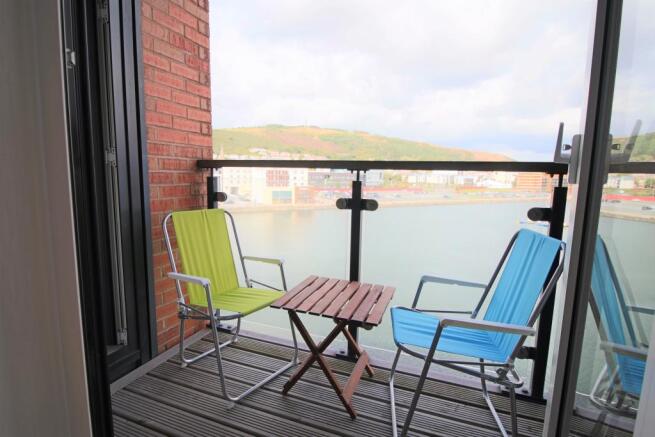 Balcony angle from bedroom