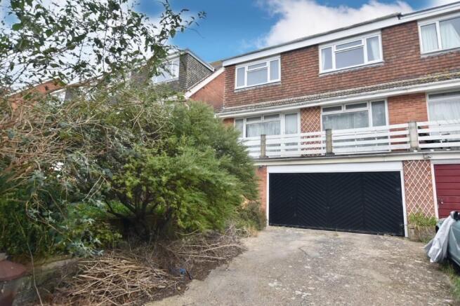 Rear of property