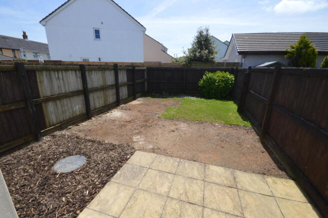 Rear garden