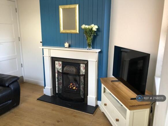 Lounge With Working Gas Fire