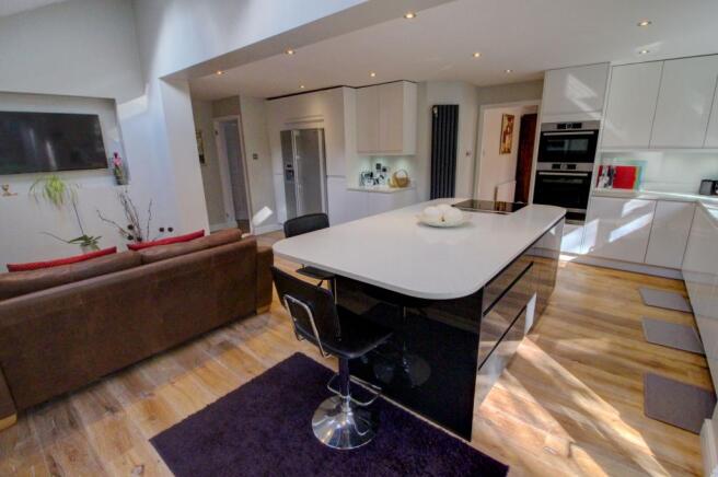 Kitchen & Living Room
