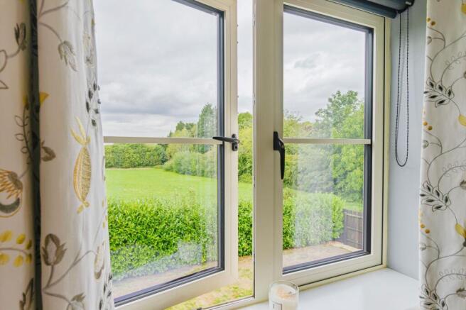 Unspoilt views out to the Countryside