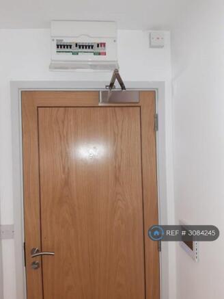 Flat Internal Door With Security Entry Panel