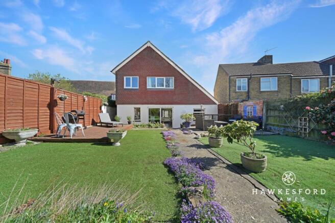 Crown Road, Sittingbourne - Rear garden