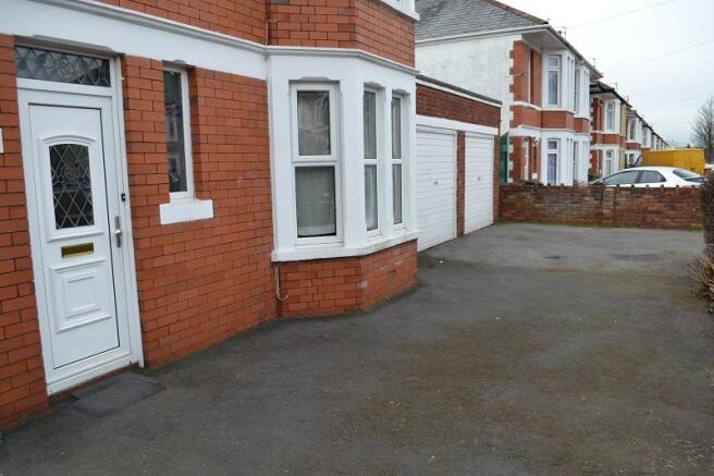 Driveway and entrance