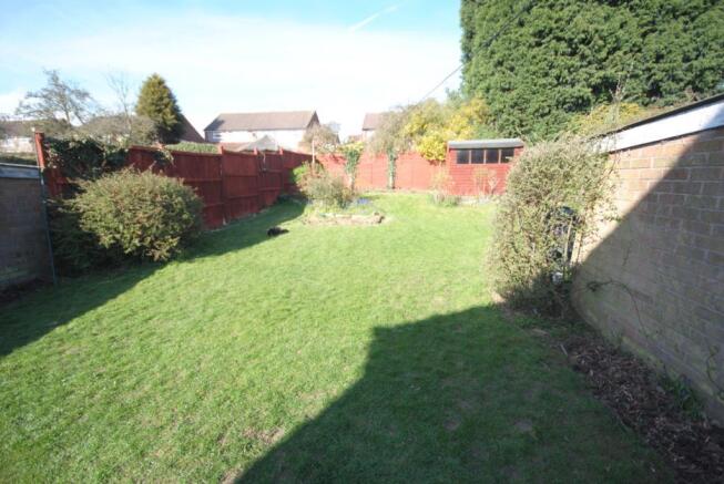 Rear garden