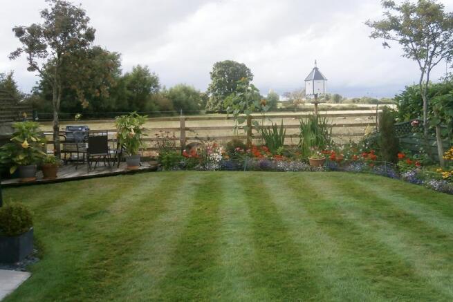Rear garden