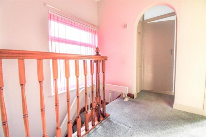 Stairs to the 1st floor landing