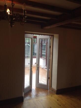 Dining Room into conservatory