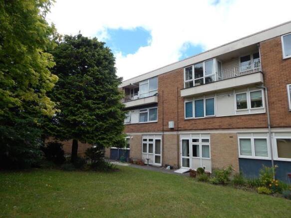 Rear of block