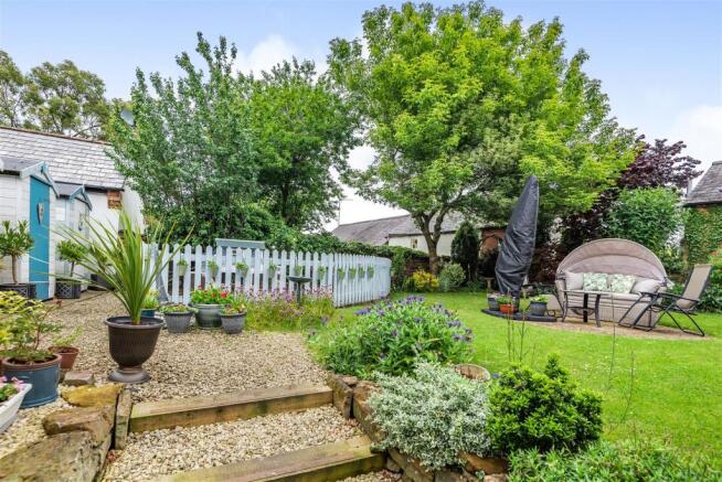 The Old Post Office,Whilton, Rear garden