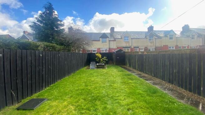 Large Rear Garden