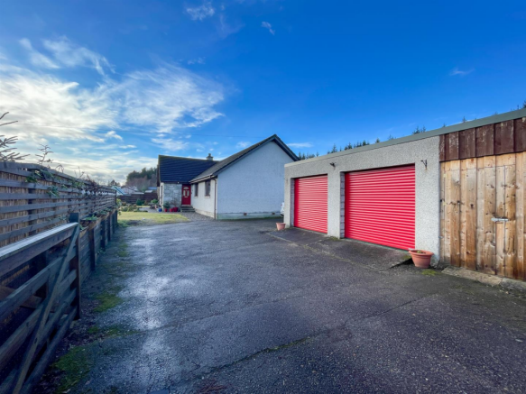 Driveway & Double Garage