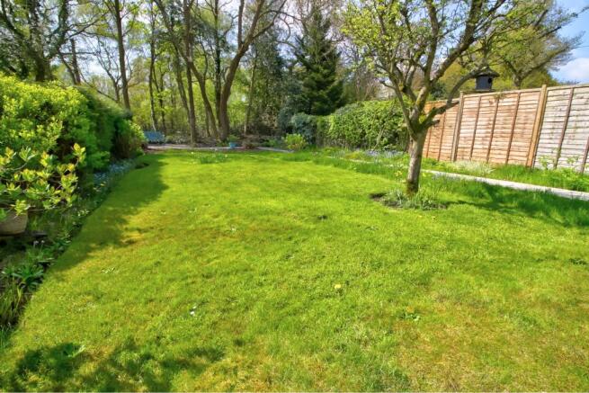 Rear garden