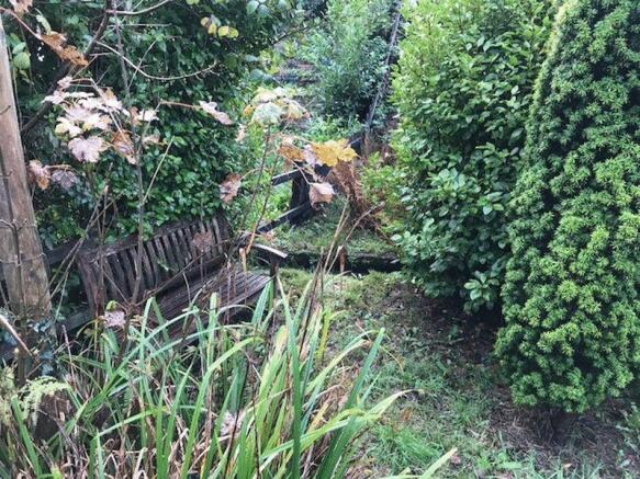 Leat garden area