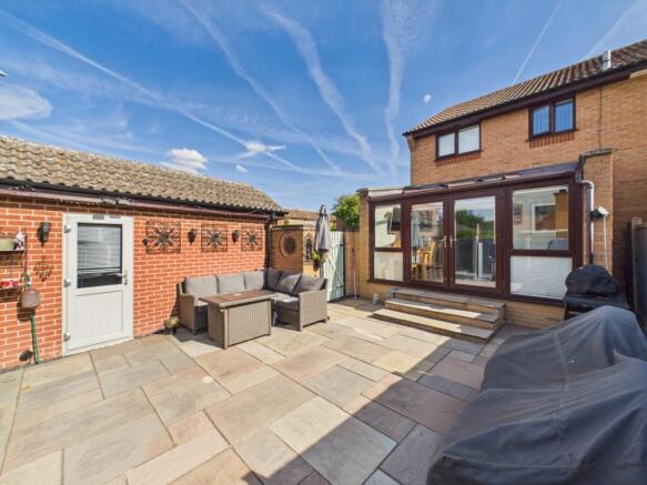 Rear garden