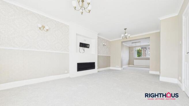 Through Open Plan Lounge/Dining Area