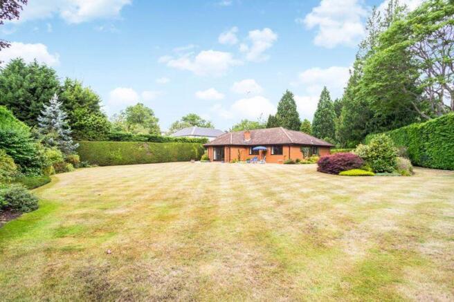 Rear garden