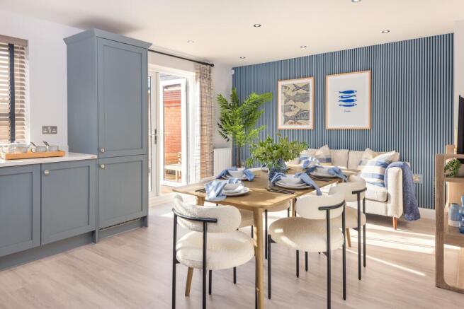 Kitchen in the Milfield 4 bedroom home