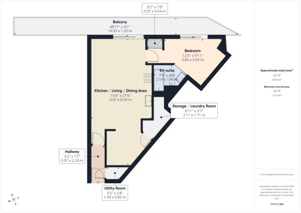 1 bed Apartment to rent Image 12