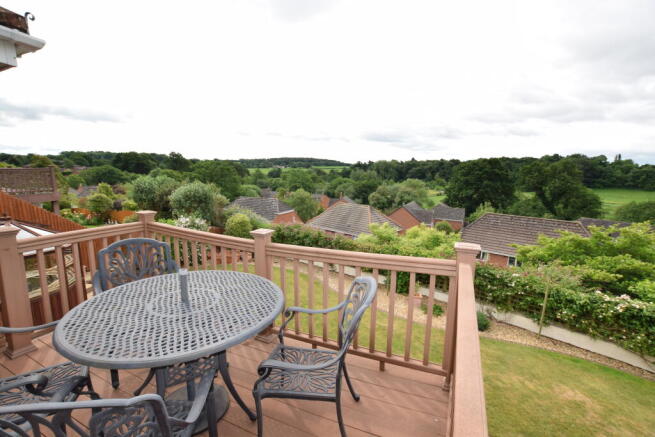 view from the balcony