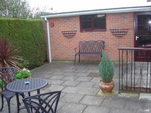 Rear patio