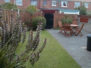 Rear garden