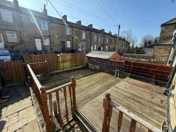 Decking at Front of Property