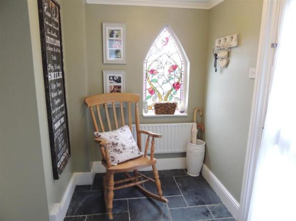 Rear Porch: