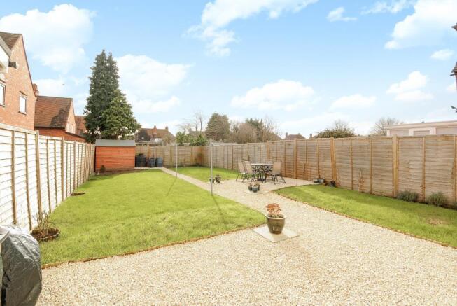 Rear garden