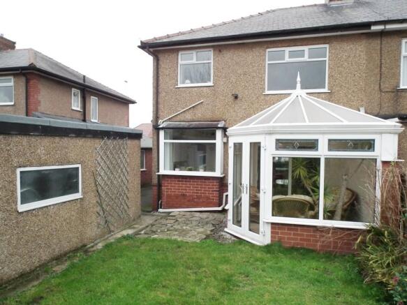 Rear of House